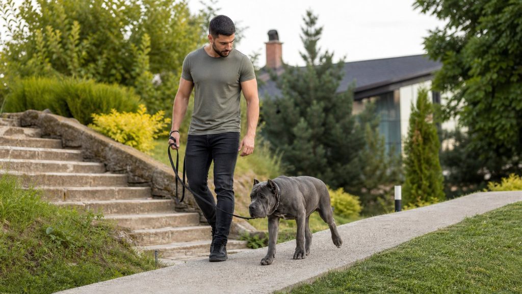 Image contextuelle pour « Croissance du Cane Corso : protéger les articulations »